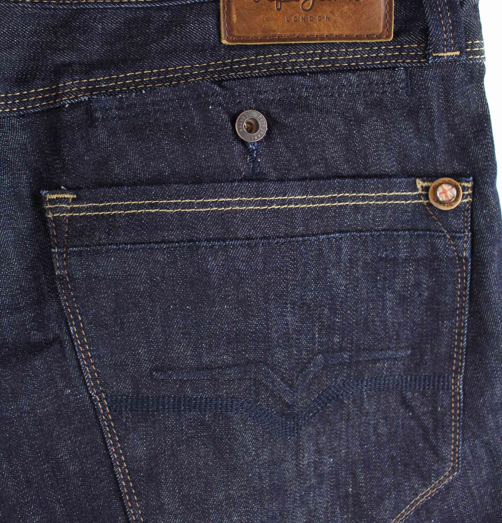 Pepe Jeans Slim Fit Jeans Grau W40 L32 (detail image 1)