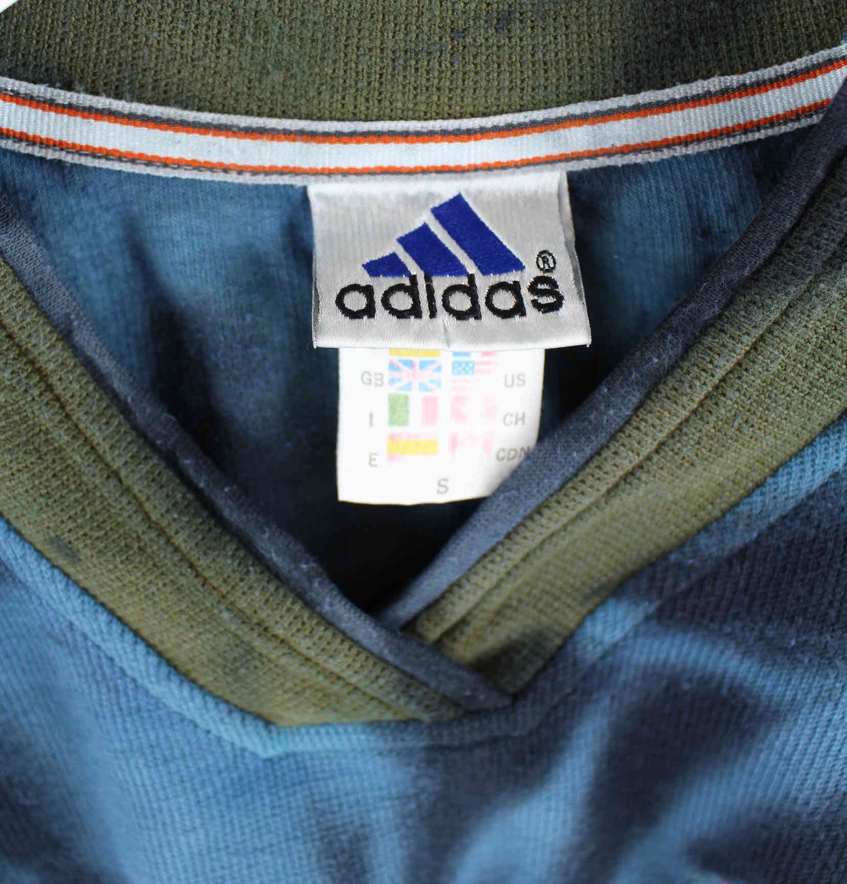Adidas 90s Vintage Tie Die Sweater Blau S (detail image 2)