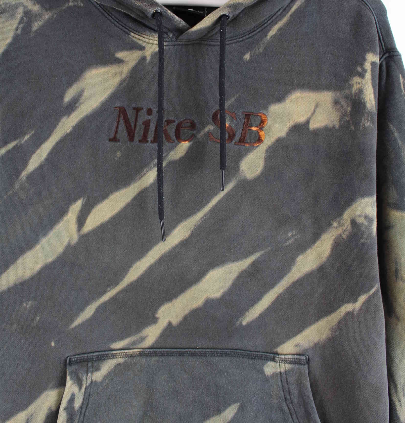 Nike SB Tie Die Hoodie Grau S (detail image 1)