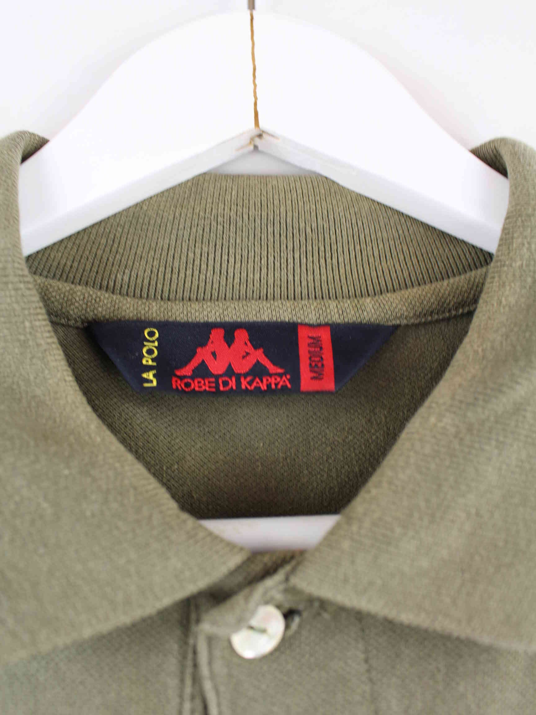 Kappa 90s Vintage Basic Polo Grün M (detail image 2)