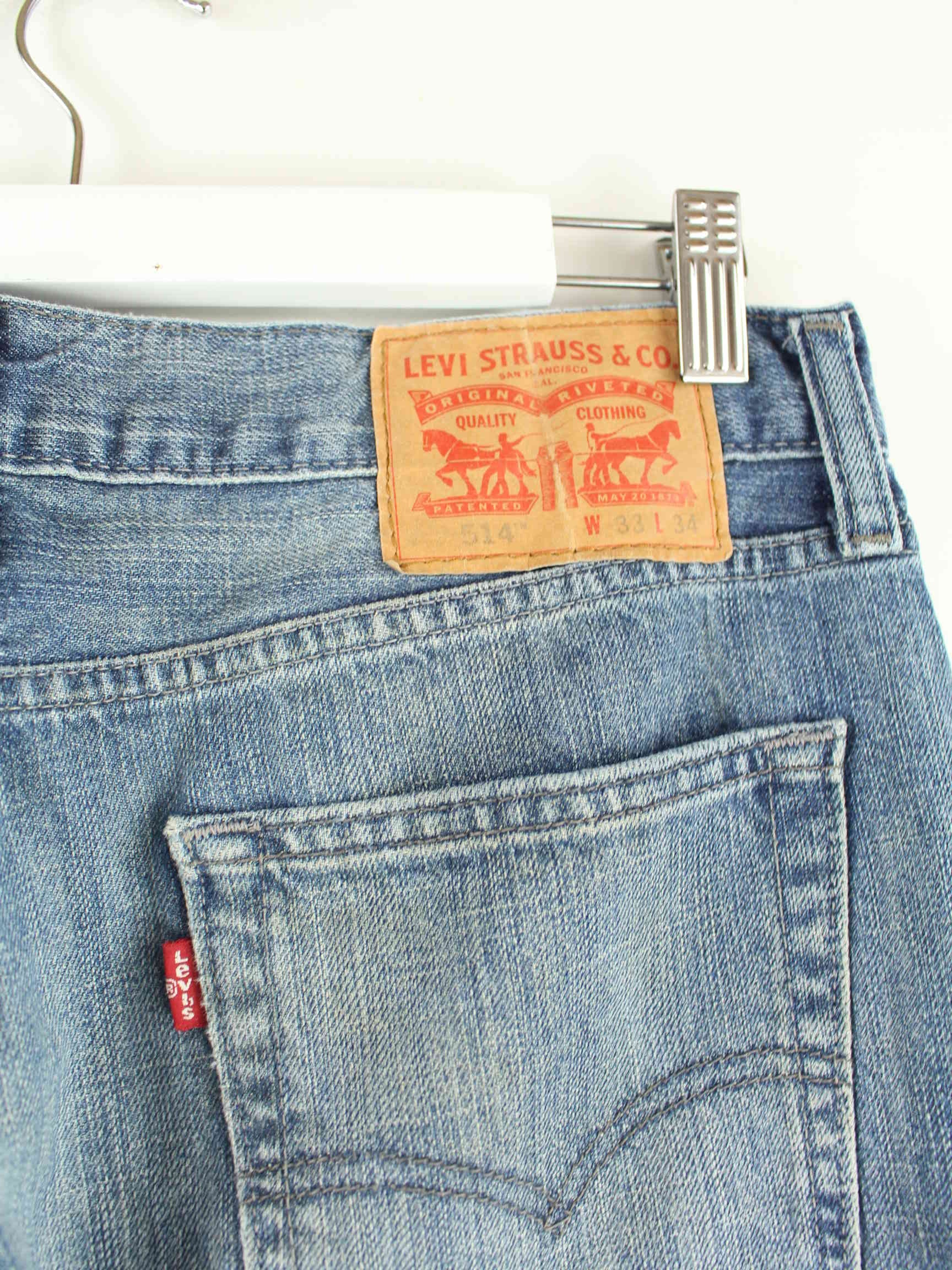 Levi's 514 Jeans Blau W30 L34 (detail image 3)