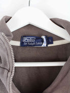 Ralph Lauren 90s Vintage Half Zip Sweater Braun M (detail image 5)