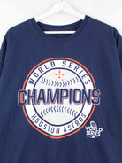 Vintage MLB Houston Astros Champions Print T-Shirt Blau XXL (detail image 1)