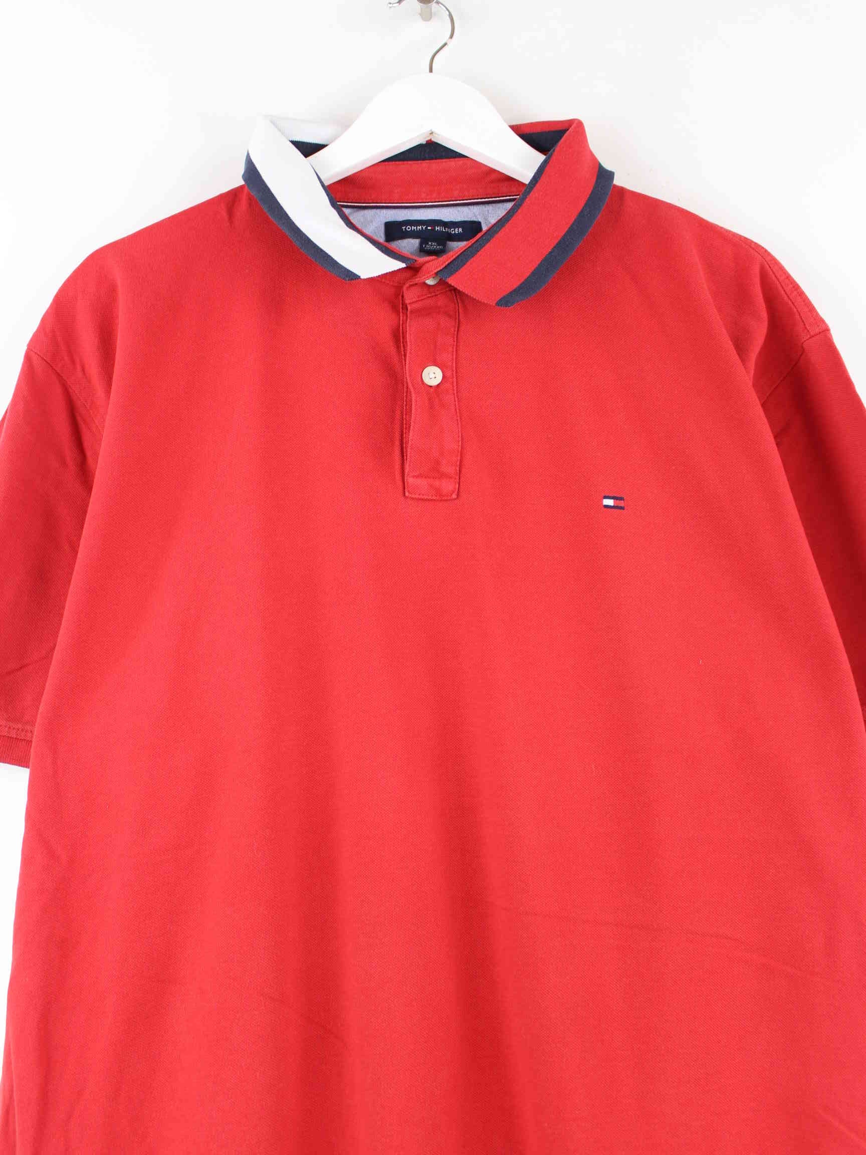 Tommy Hilfiger Custom Fit Polo Rot XXL (detail image 1)