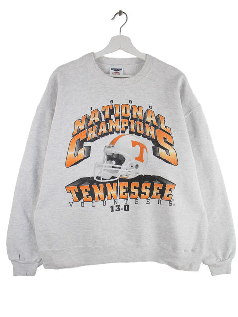 Jerzees Damen 1998 Vintage Tennessee Volunteers Print Sweater Grau L