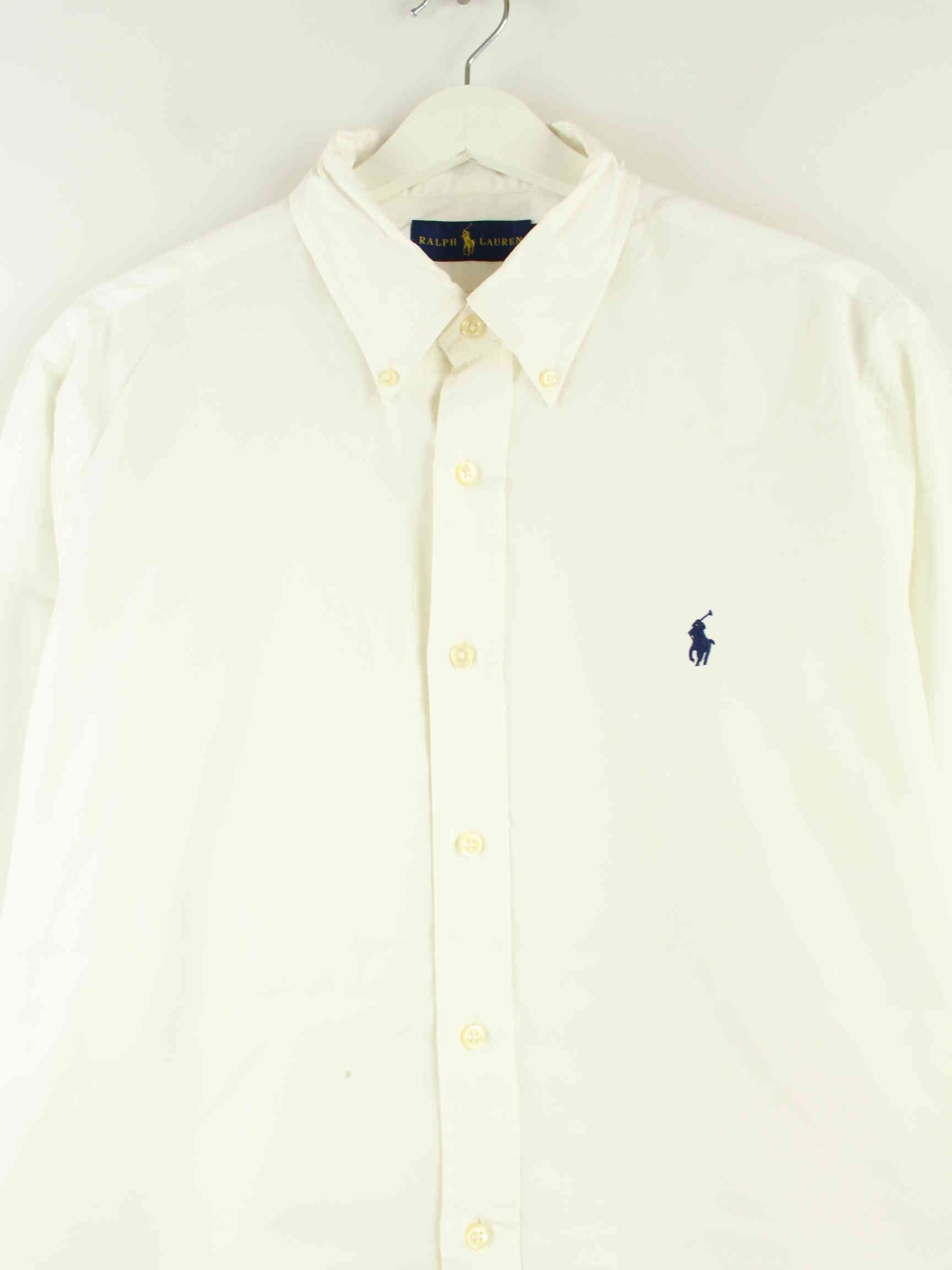 Ralph Lauren Basic Hemd Weiß M (detail image 1)