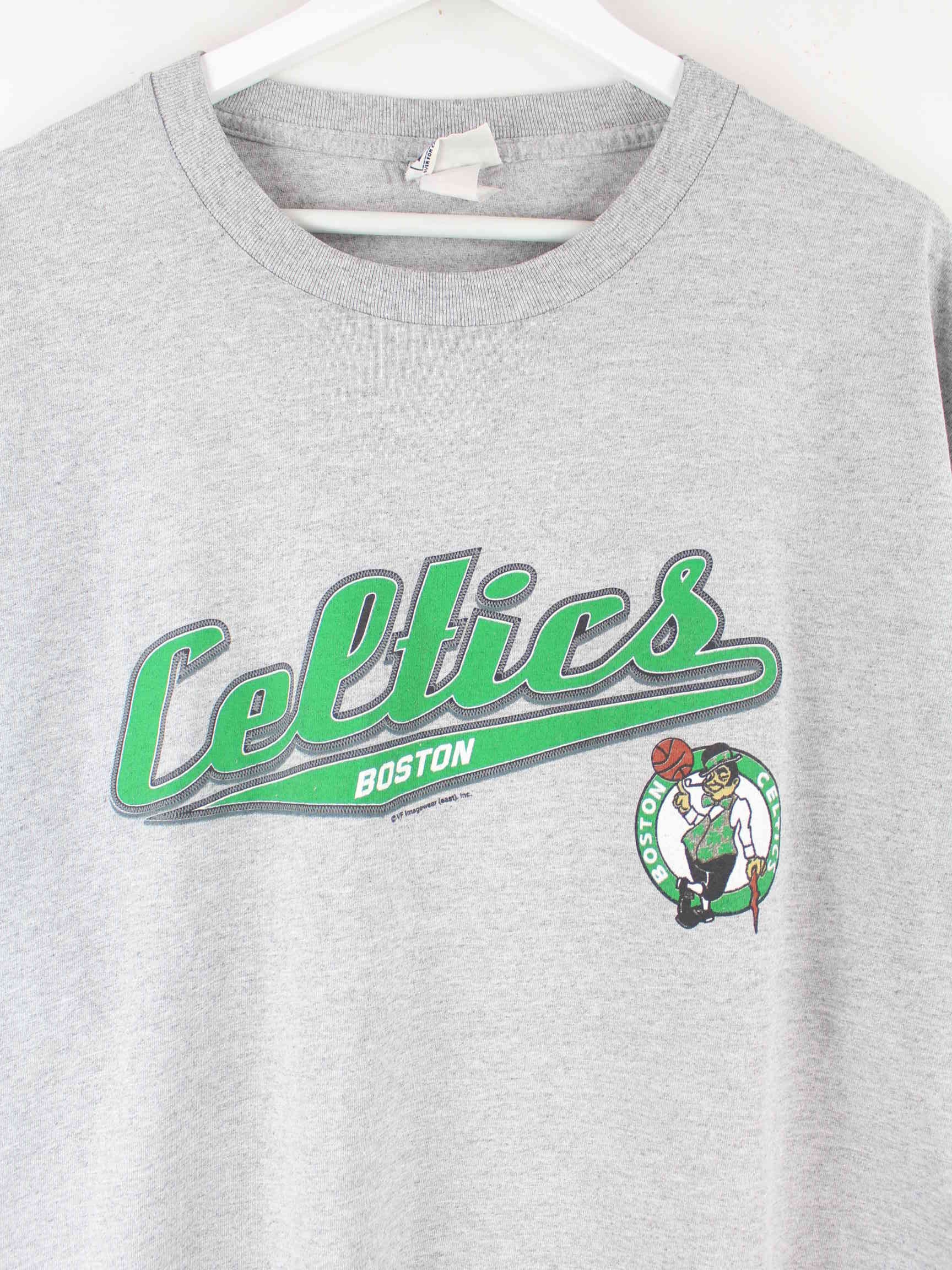 Lee 90s Vintage Boston Celtics Print T-Shirt Grau XXL (detail image 1)