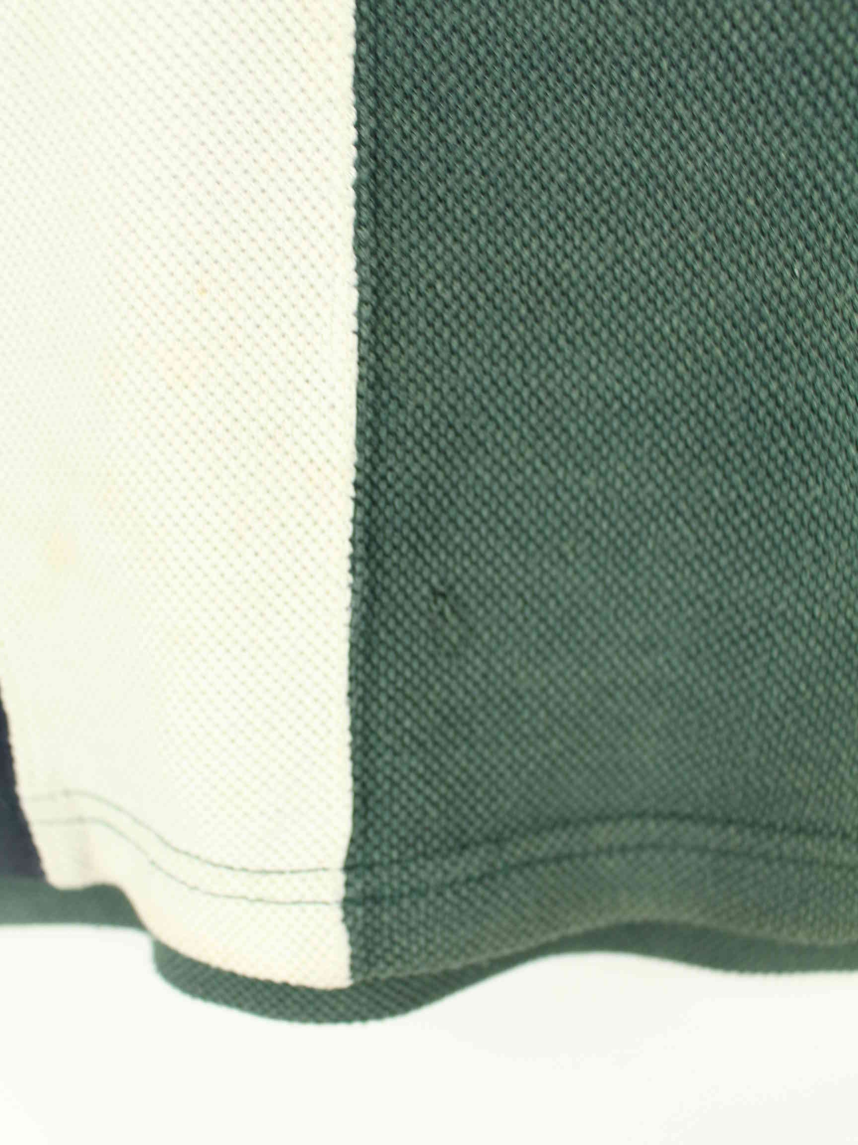 Tommy Hilfiger 90s Vintage Striped Langarm Polo Blau M (detail image 4)