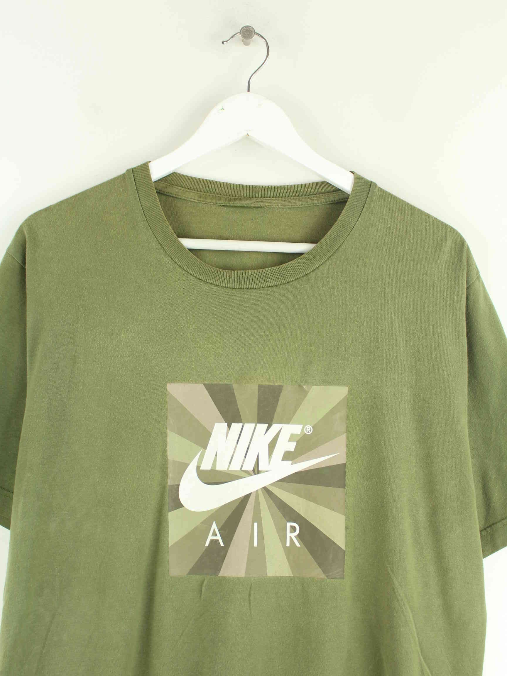 Nike Air Print T-Shirt Khaki M (detail image 1)