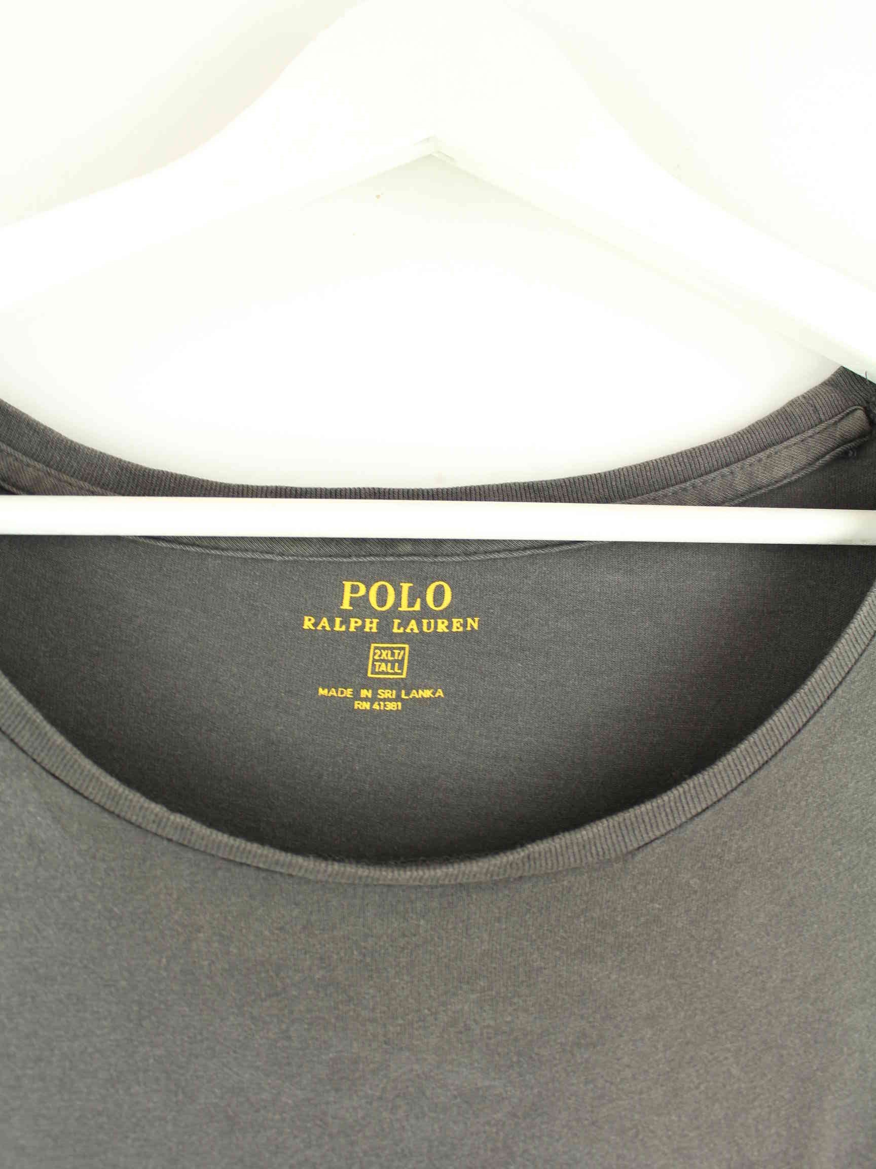 Ralph Lauren Basic T-Shirt Grau XXL (detail image 2)
