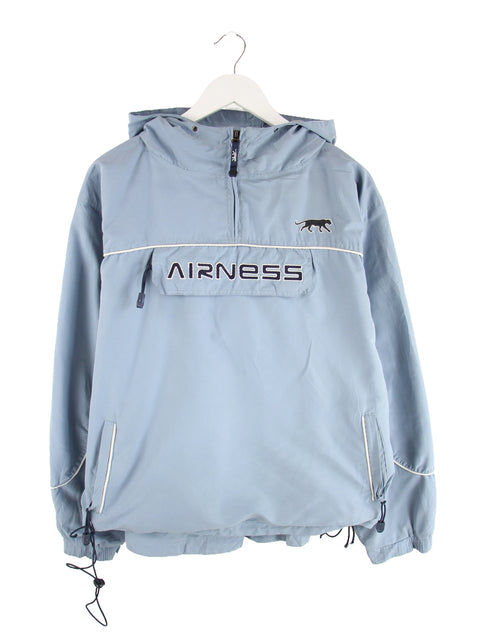 Airness 00s Big Logo Windbreaker Blau S