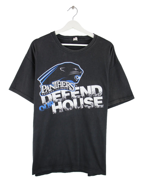 Delta Panthers Print T-Shirt Schwarz XL