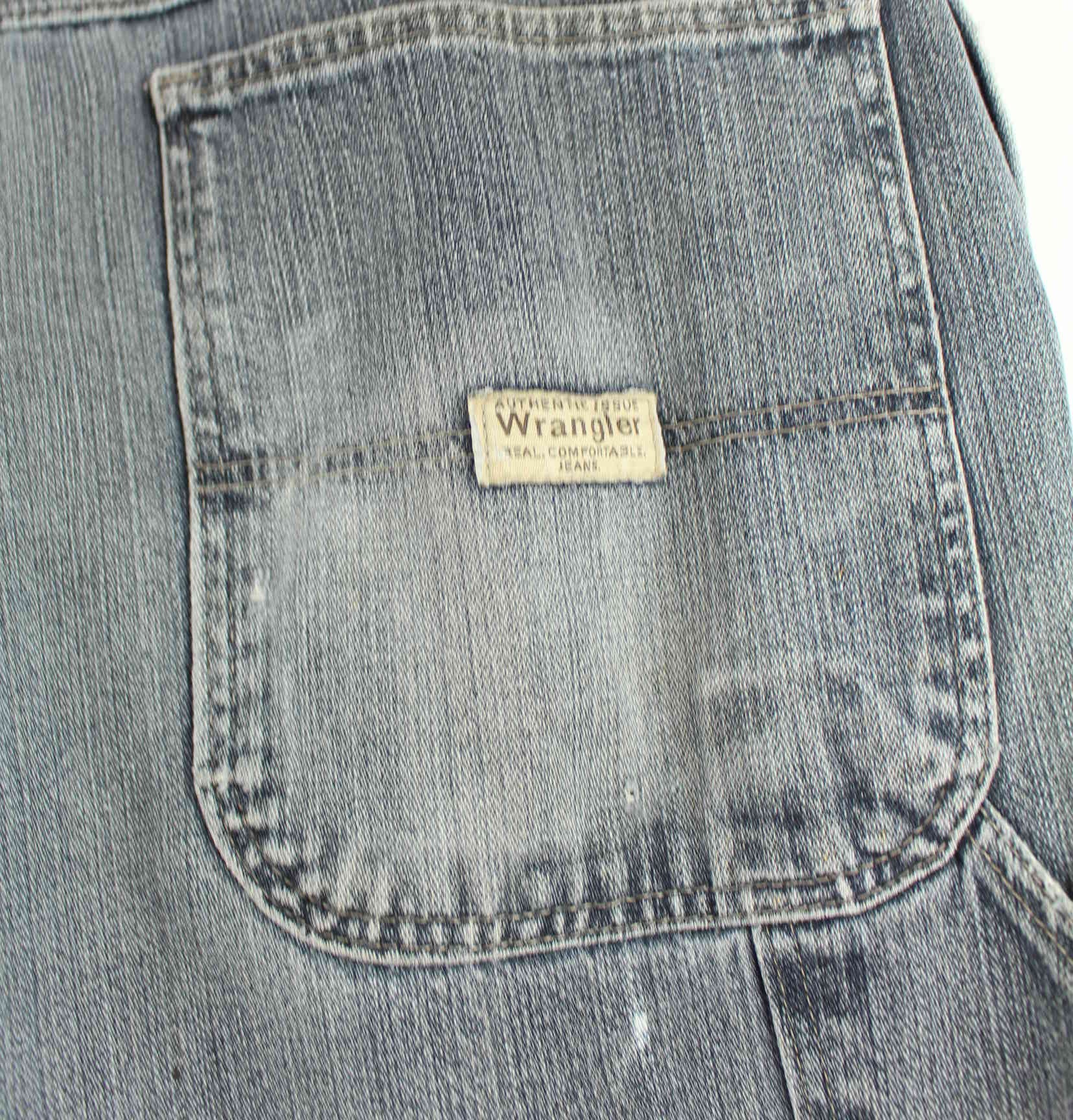 Wrangler y2k Carpenter Jeans Grau W36 L34 (detail image 8)
