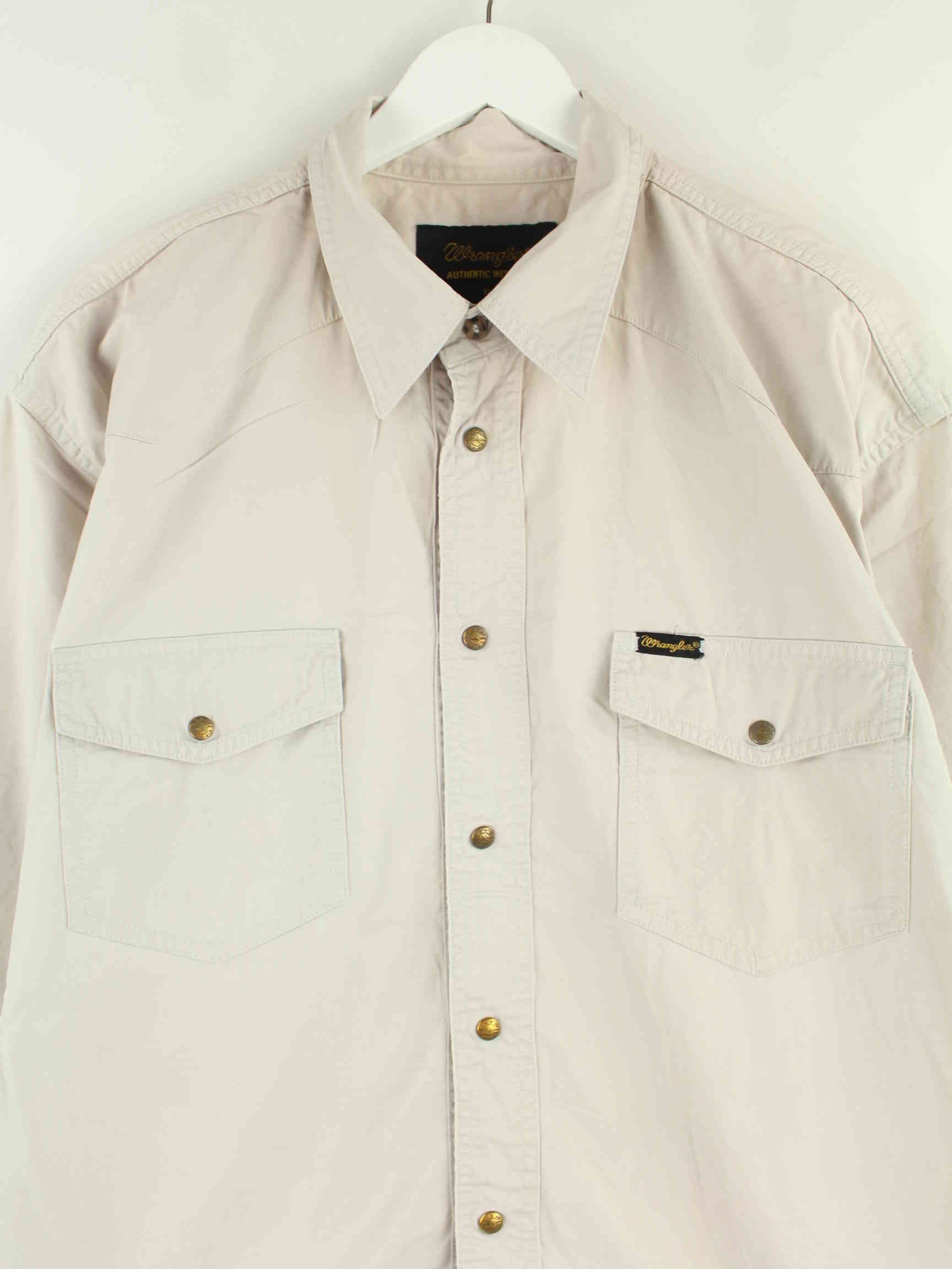 Wrangler 90s Vintage Hemd Beige XL (detail image 1)