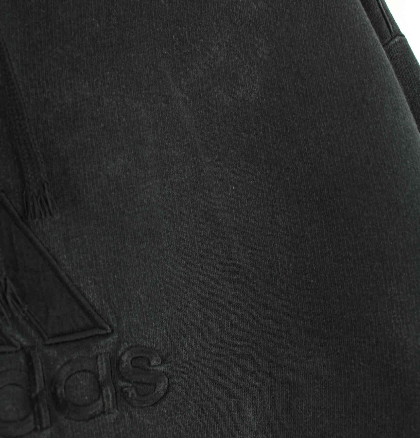 Adidas y2k Embroidered Logo Hoodie Schwarz M (detail image 3)