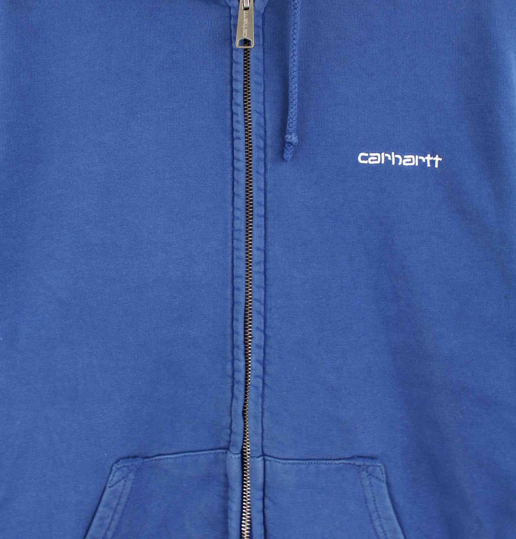 Carhartt y2k Zip Hoodie Blau S (detail image 1)
