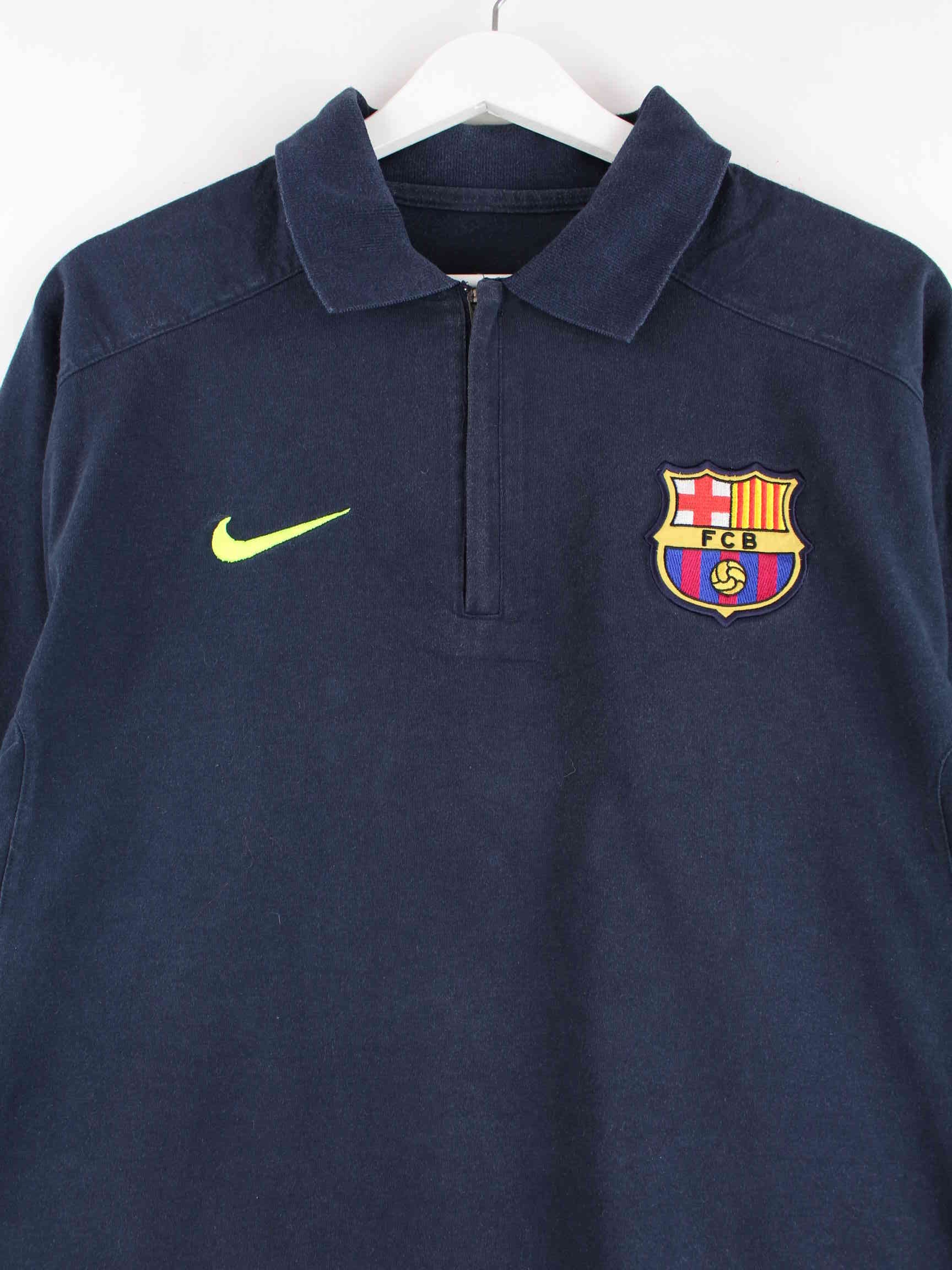 Nike FC Barcelona Embroidered Polo Blau L (detail image 1)