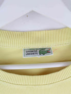 Lacoste Damen 90s Vintage Sweater Gelb M (detail image 2)