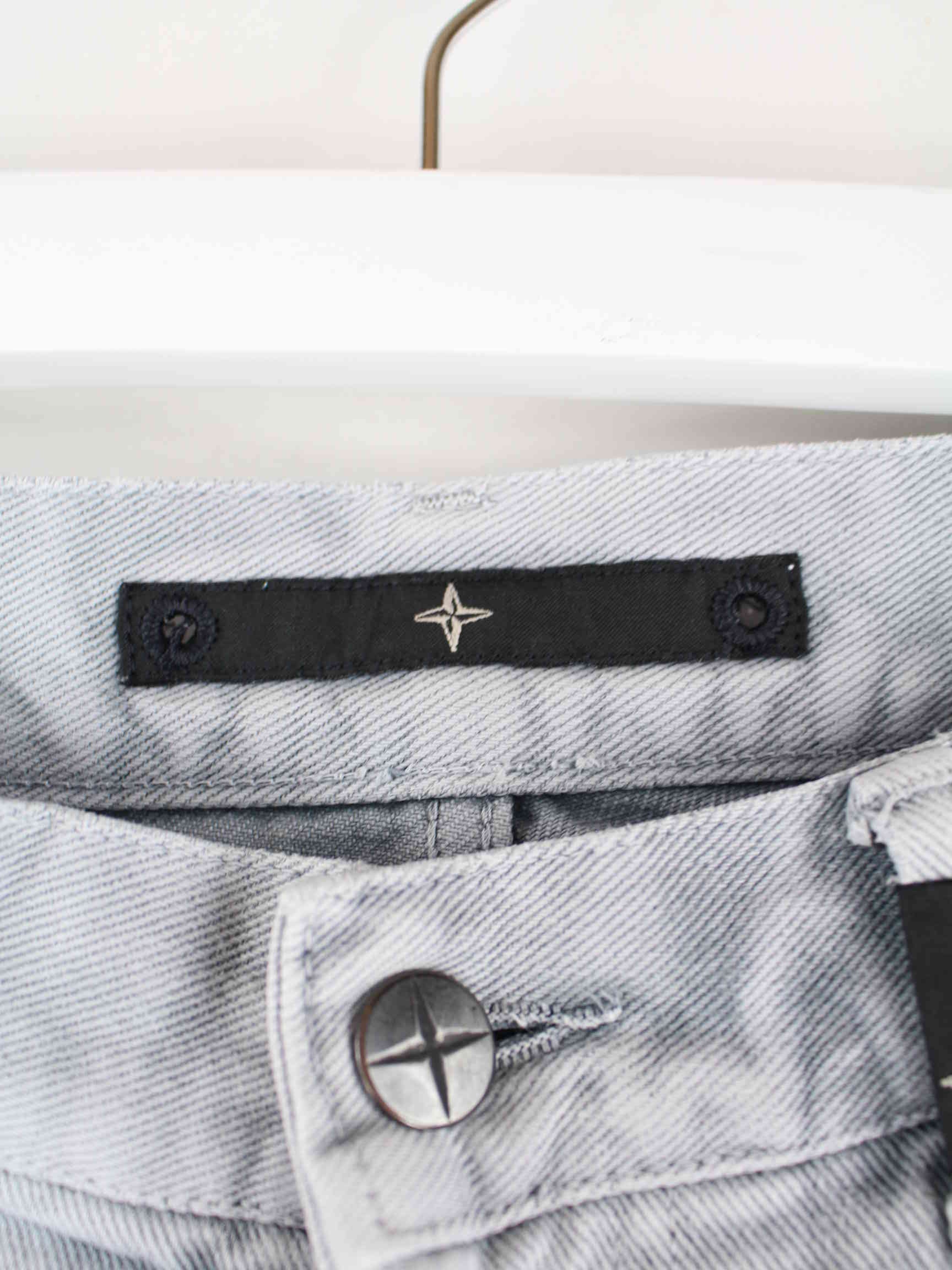 Stone Island Washed Jeans Grau W34 L30 (detail image 6)