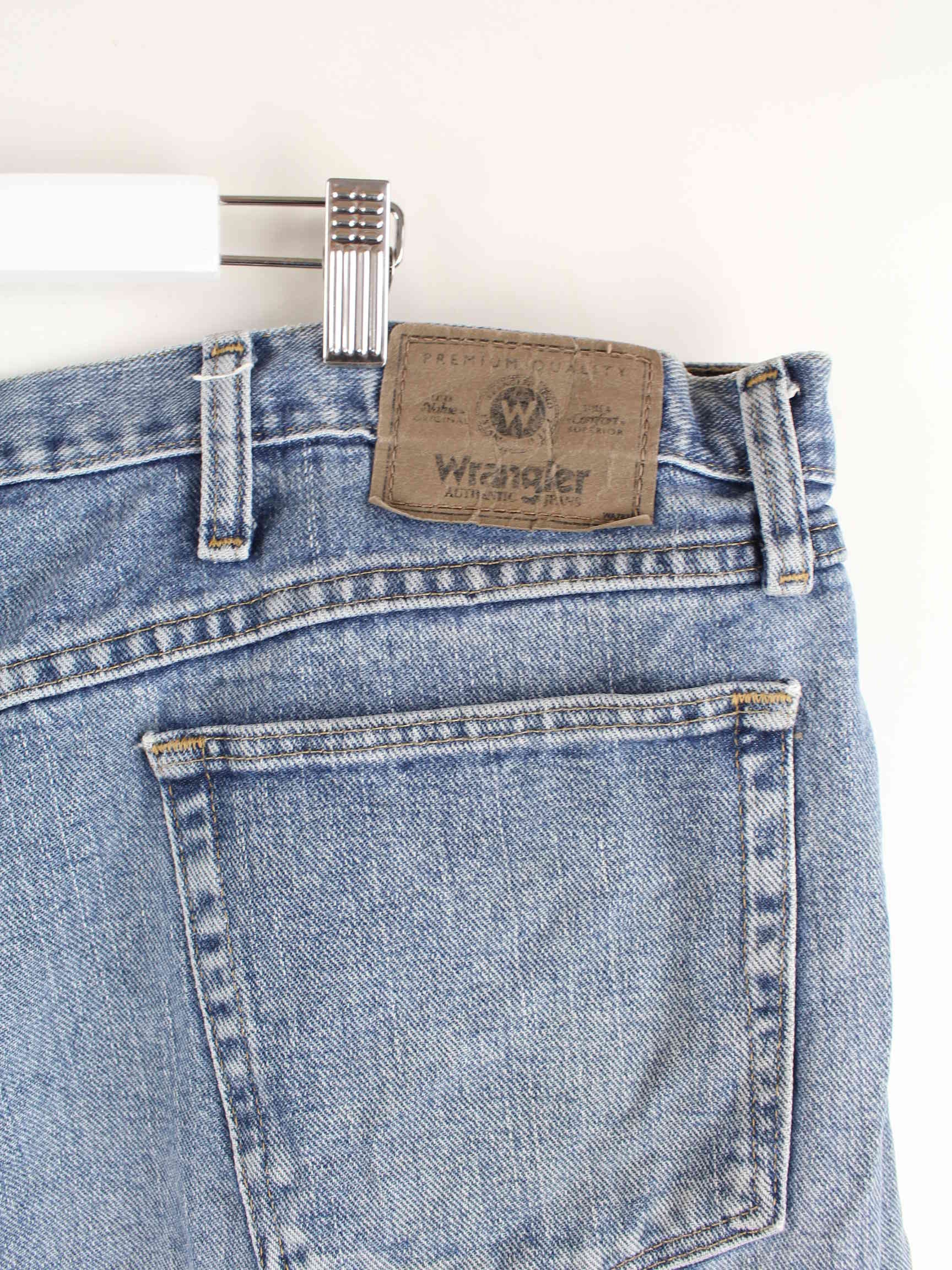 Wrangler Relaxed Fit Jeans Blau W44 L30 (detail image 4)