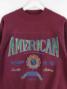 Vintage 1991 IOU Sweater Rot S (detail image 1)