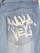 Makaveli y2k 2Pac Print Jeans Blau  (detail image 9)