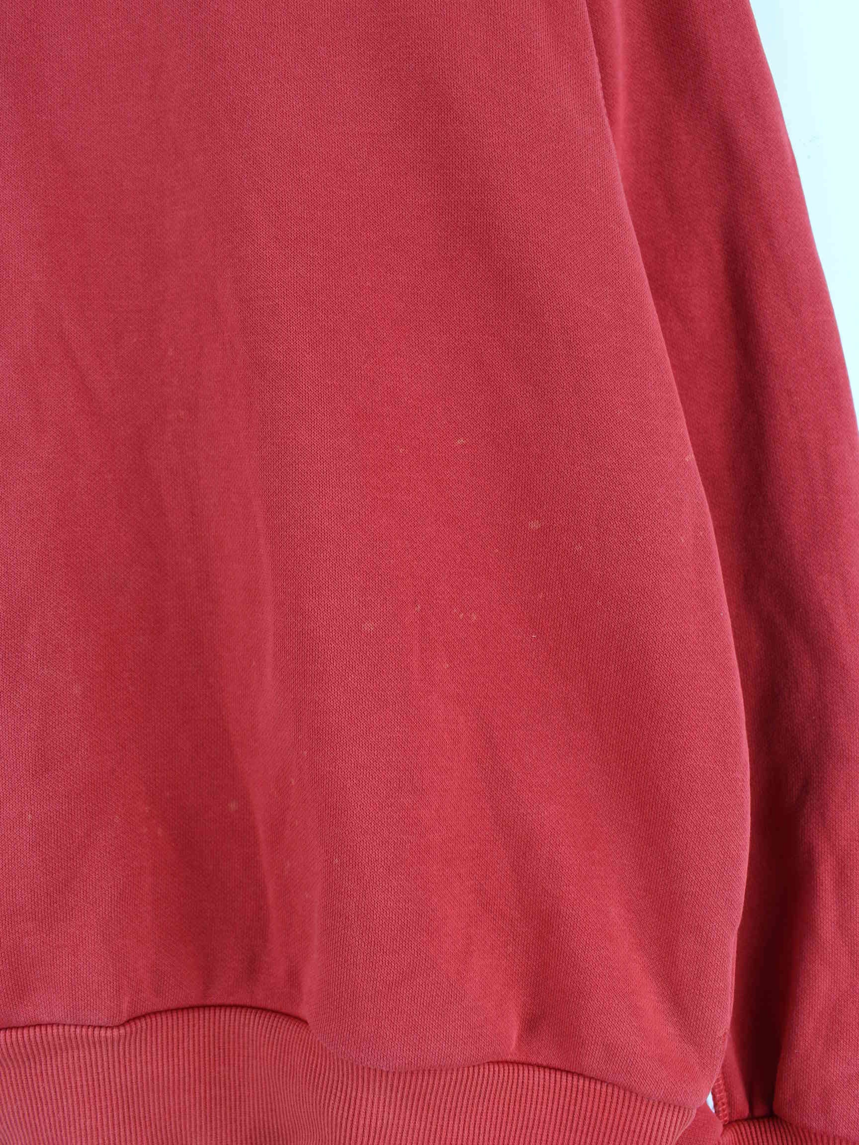 Adidas Logo Print Sweatshirt Rot XL (detail image 1)