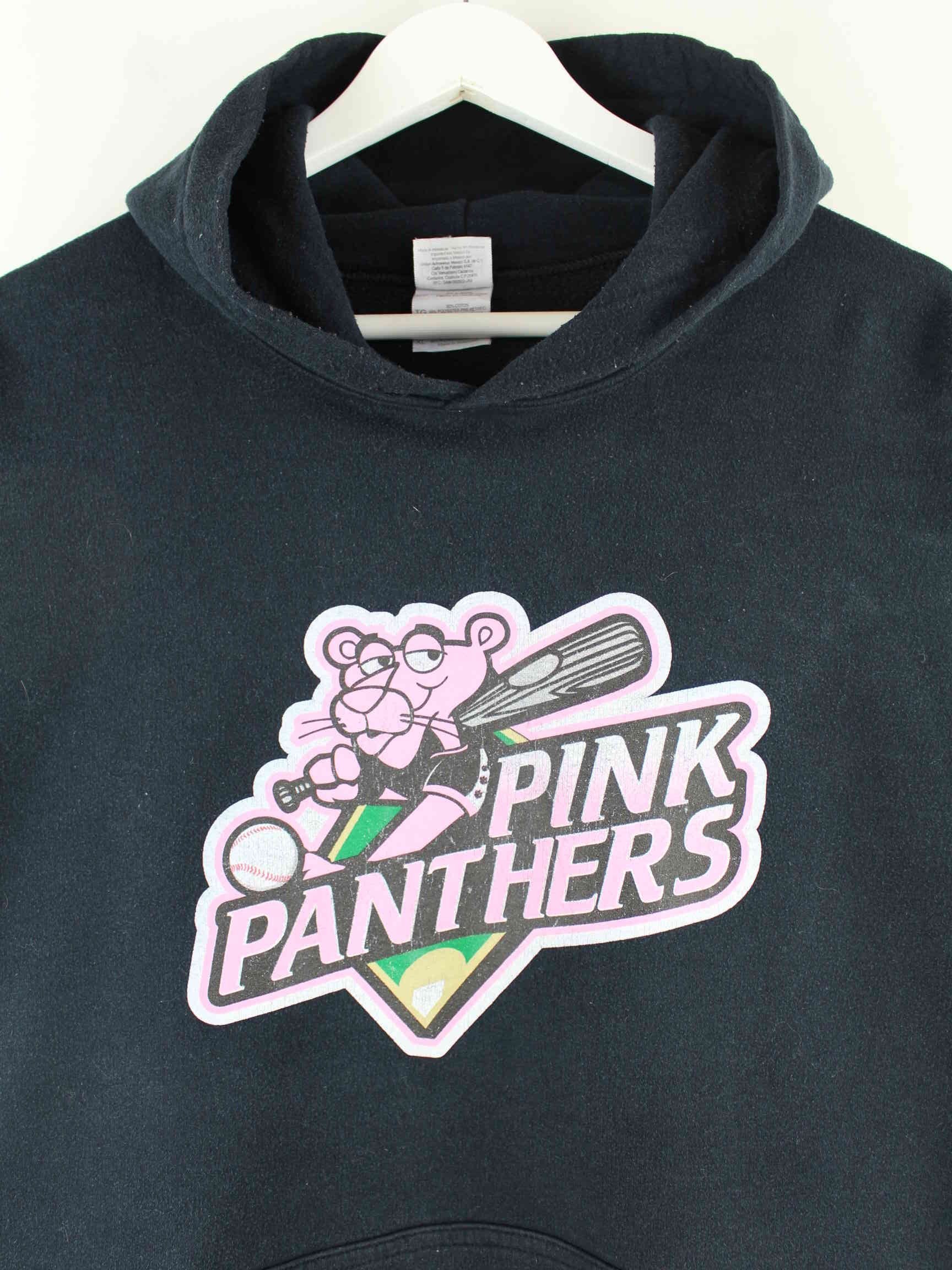 Gildan Pink Panthers Baseball Hoodie Schwarz XL (detail image 1)