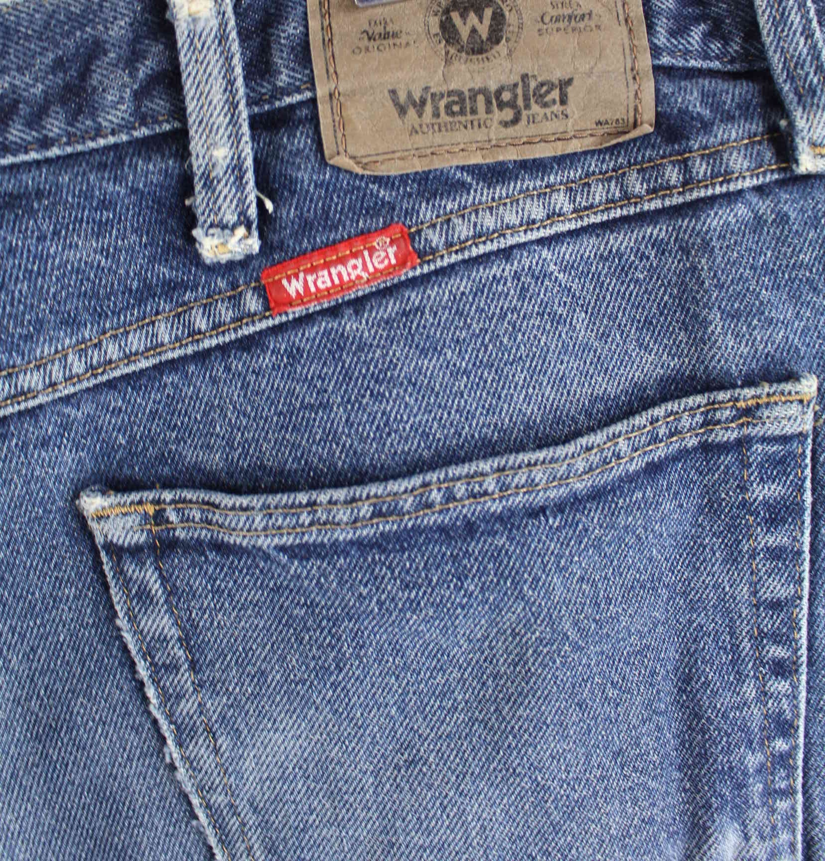 Wrangler Regular Fit Jeans Blau W40 L32 (detail image 1)