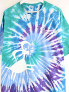Gildan Print Tie Dye T-Shirt Blau XXL (detail image 1)