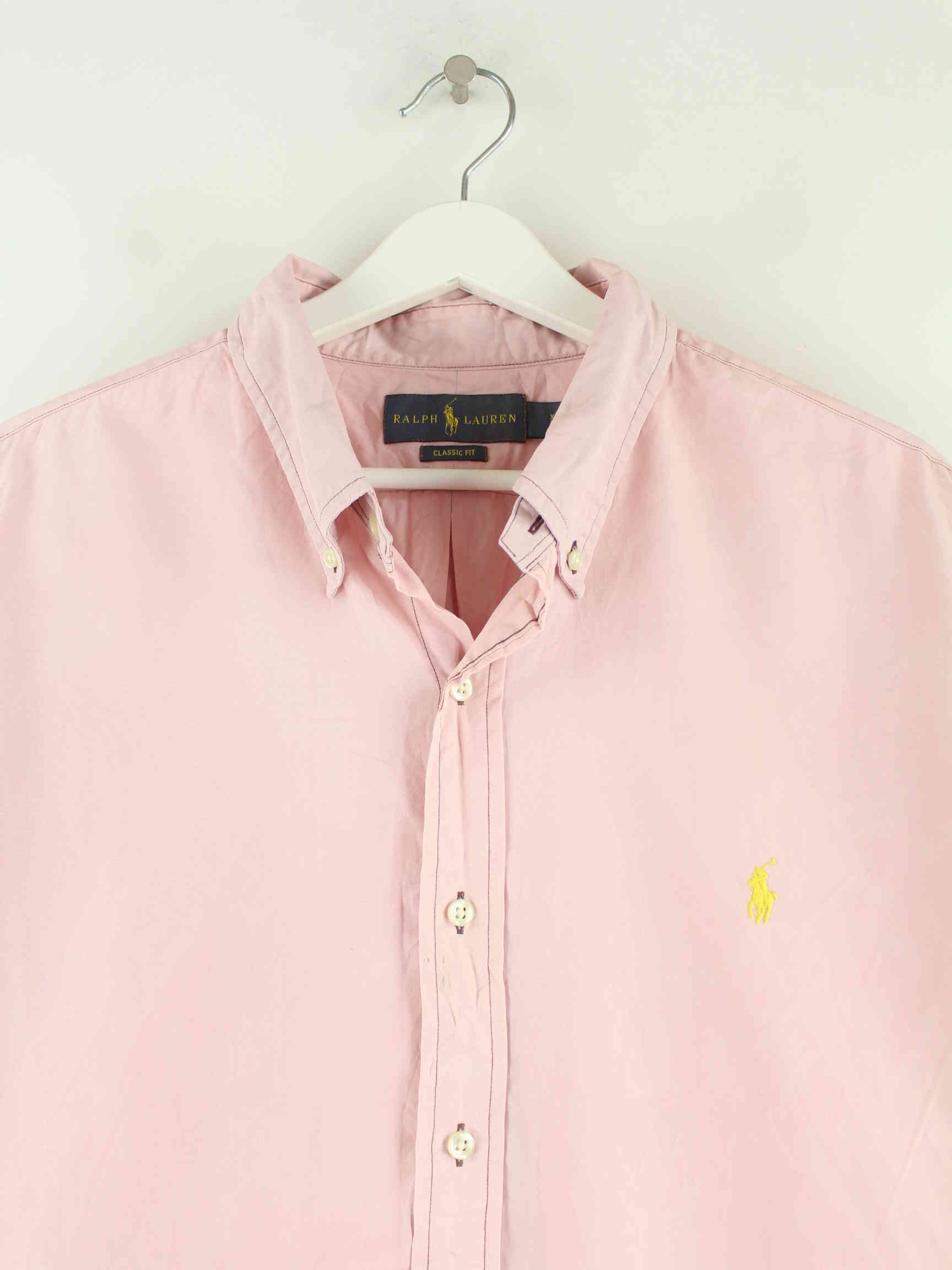 Ralph Lauren 00s Basic Hemd Pink XXL (detail image 1)