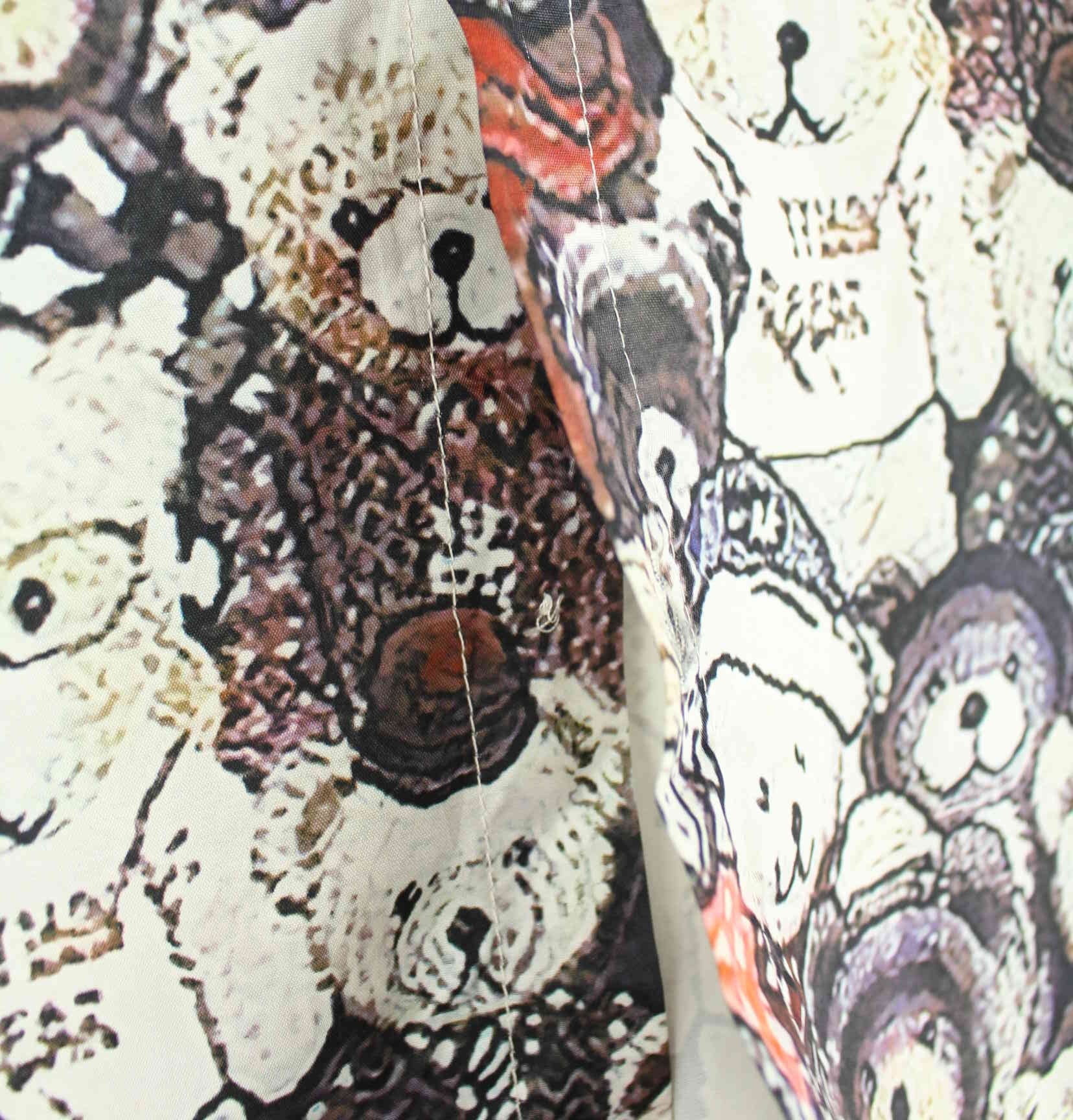 Vintage Crazy Bear Pattern Hemd Mehrfarbig XL (detail image 2)