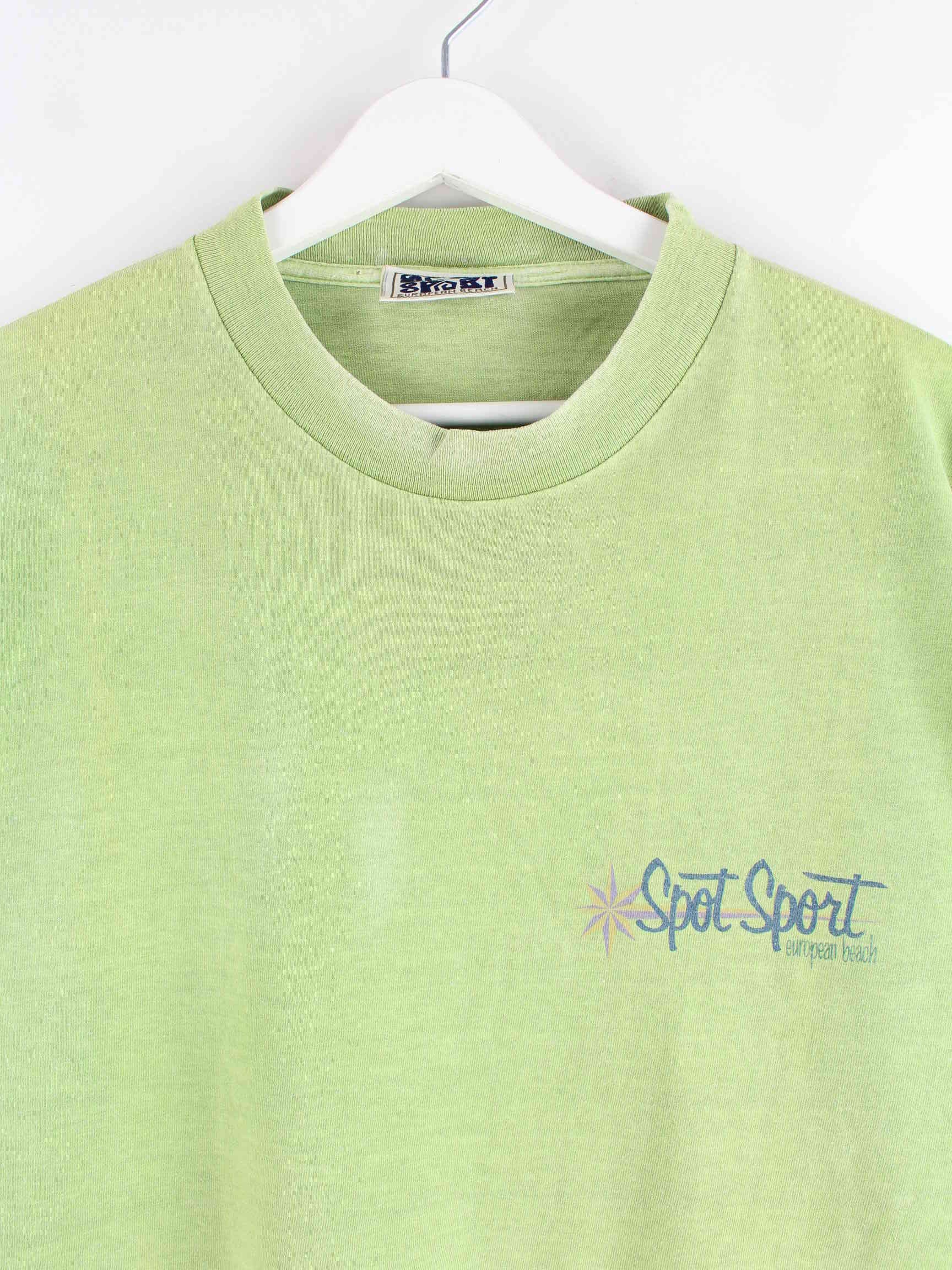 Vintage 1991 Heavy Single Stitch T-Shirt Grün XL (detail image 1)