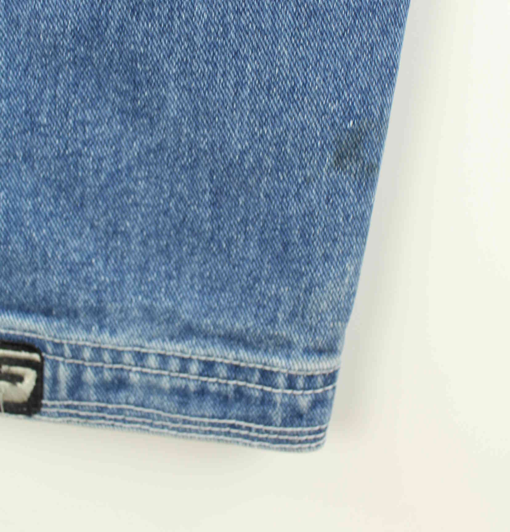 Fubu y2k Embroidered Carpenter Jeans Blau W30 L32 (detail image 9)