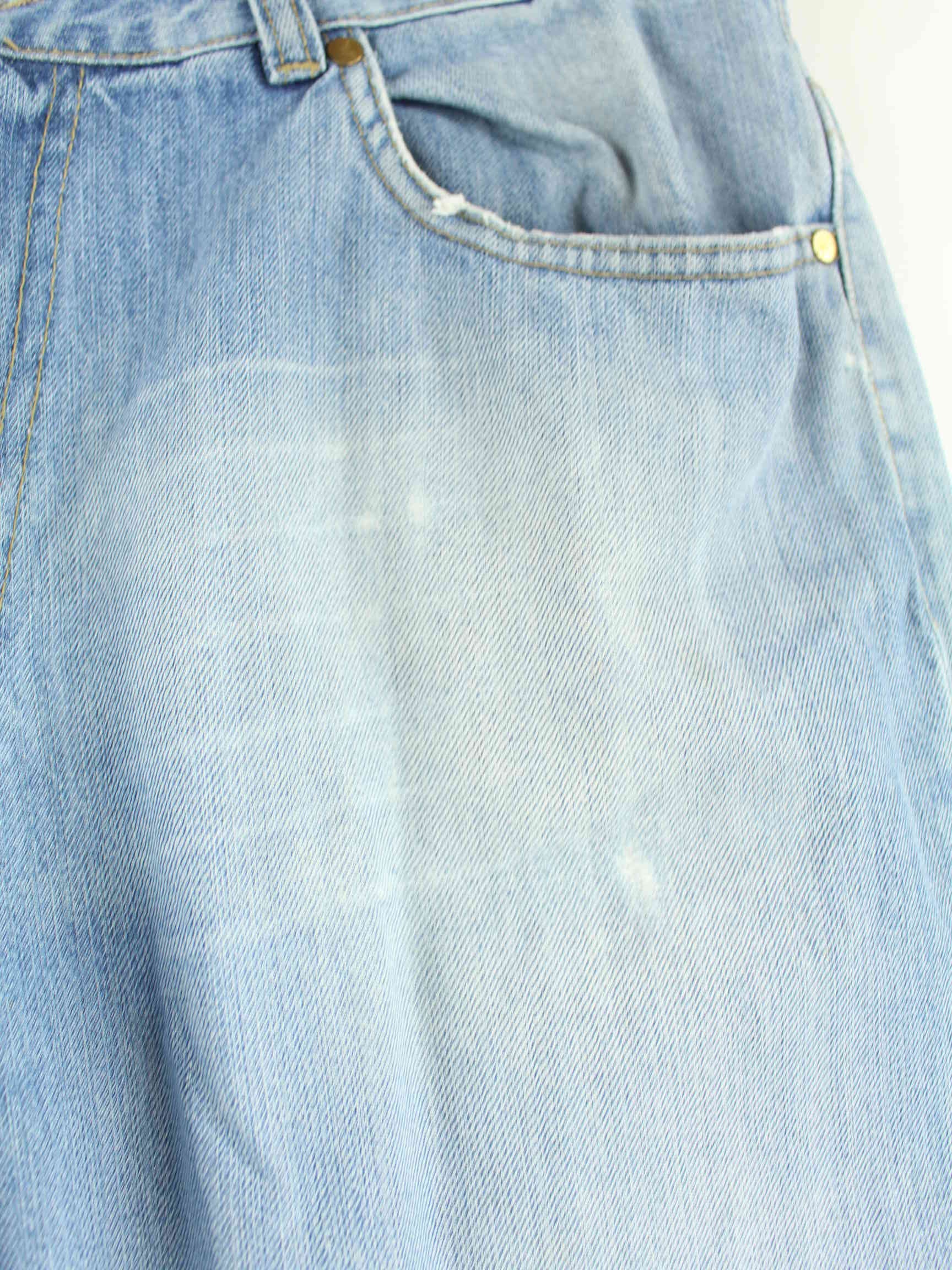 Dolce & Gabbana y2k Embroidered Jeans Blau W34 L32 (detail image 2)