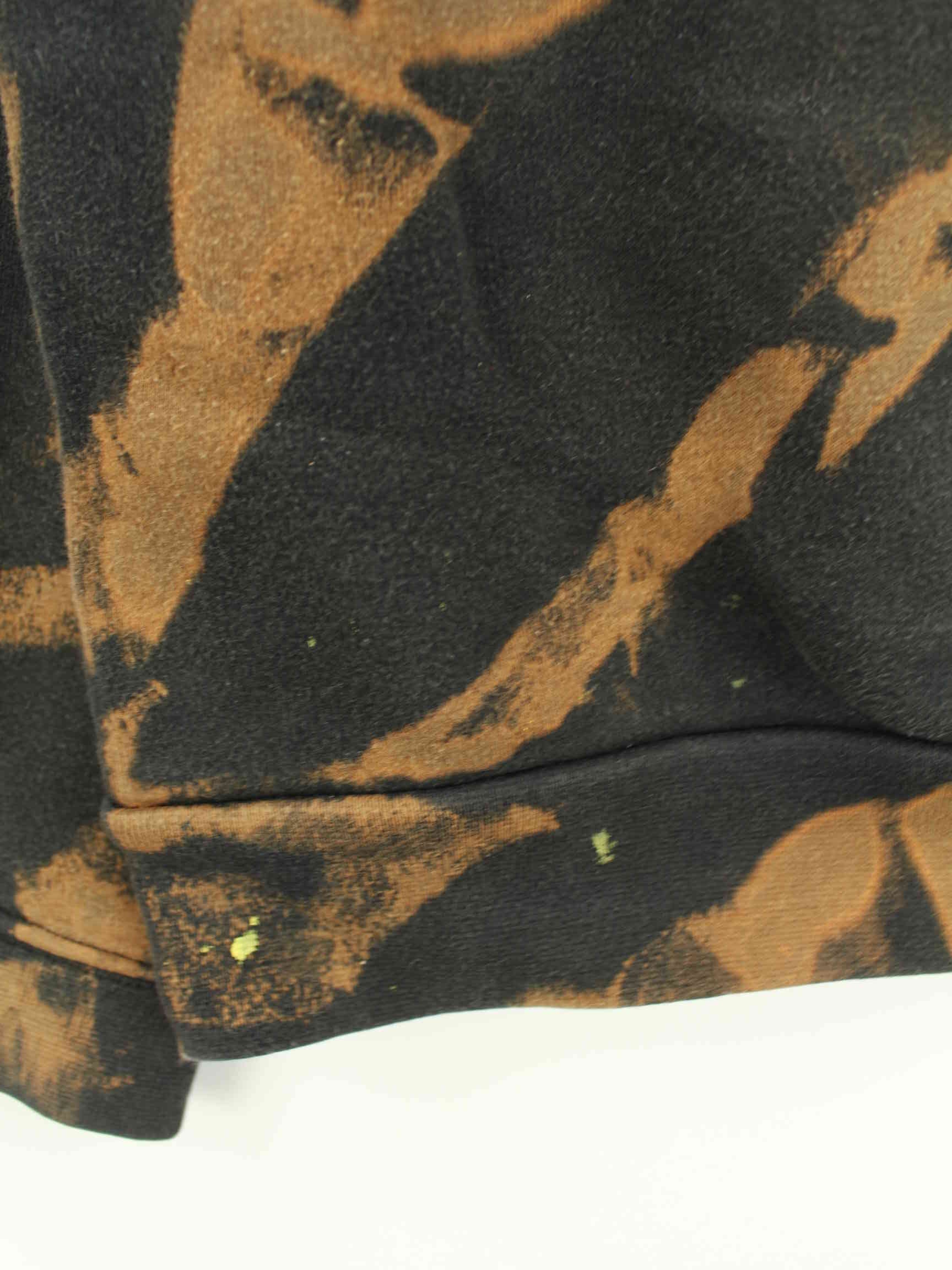 Timberland 90s Vintage Embroidered Tie Dye Sweater Schwarz M (detail image 3)