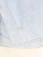 Ralph Lauren 90s Vintage Embroidered Jeans Hemd Blau L (detail image 4)
