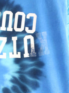 Port & Company y2k Print Tie Dye T-Shirt Blau XL (detail image 2)