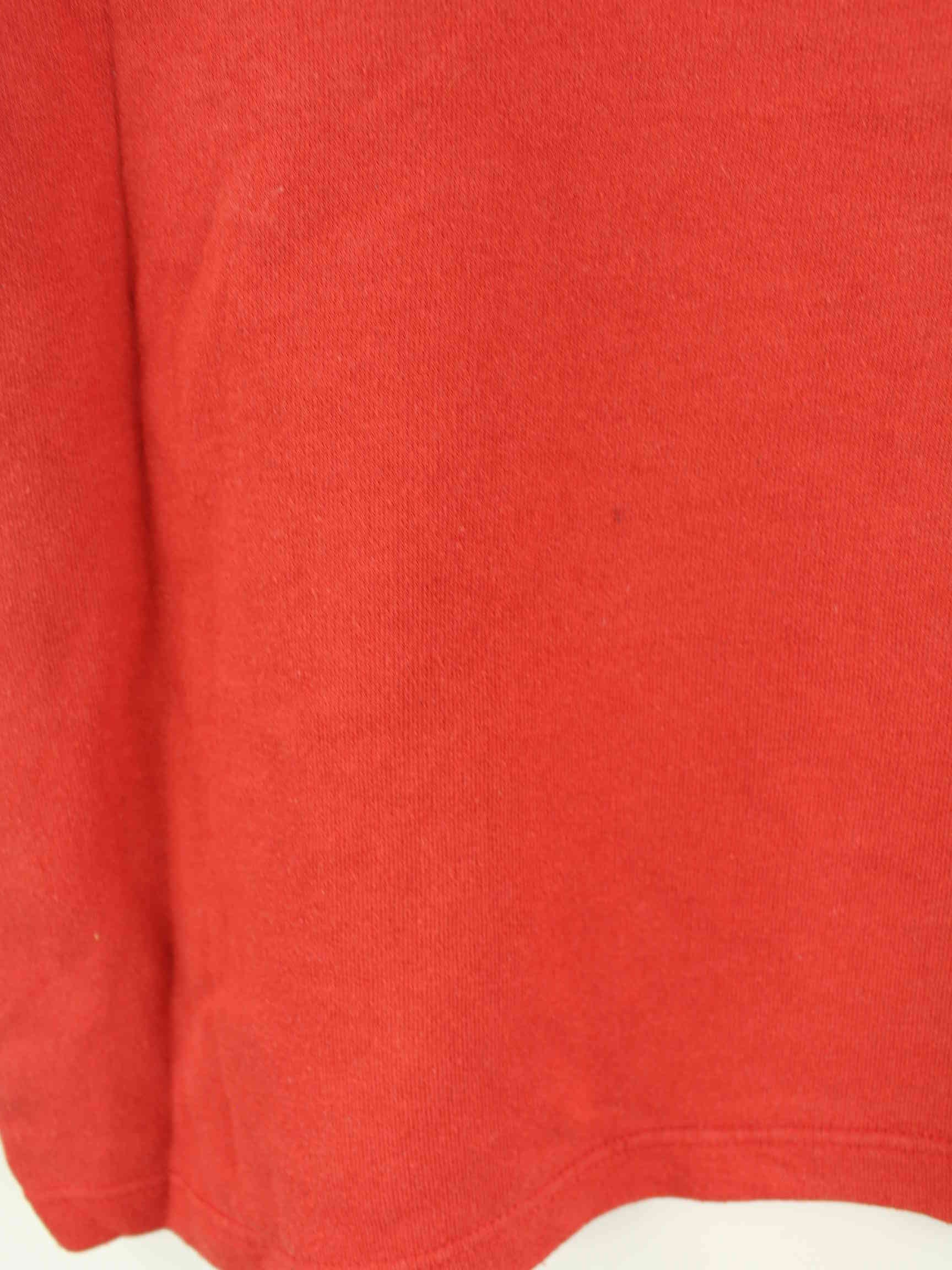 Reebok 90s Vintage Blacktop Print Heavy T-Shirt Rot 3XL (detail image 6)
