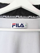 Fila 90s Vintage Print Jacke Schwarz M (detail image 2)