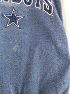 Lee 90s Vintage Dallas Cowboys Denim College Jacke Blau L (detail image 6)