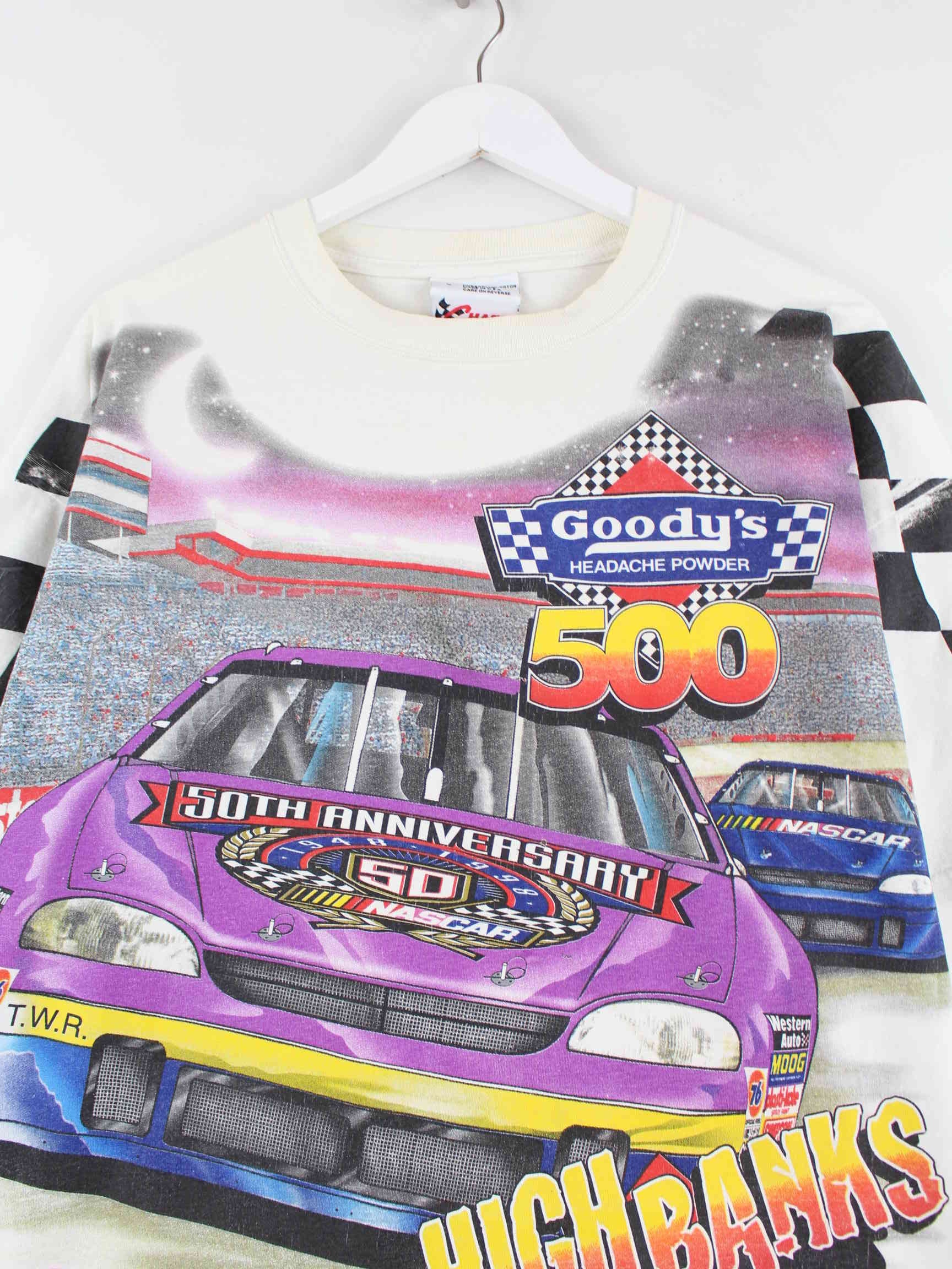 Chase 1998 Vintage Nascar Print T-Shirt Weiß L (detail image 1)