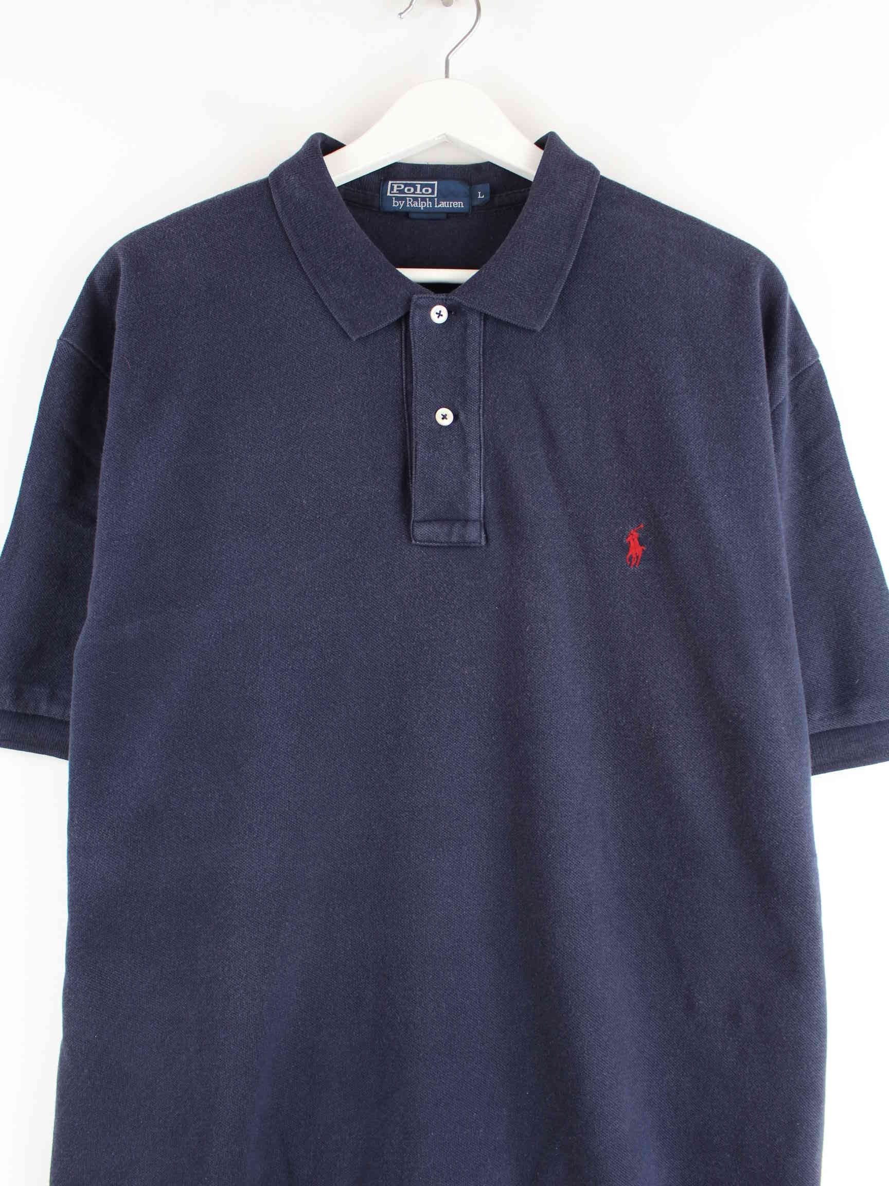 Ralph Lauren y2k Basic Polo Blau XL (detail image 1)