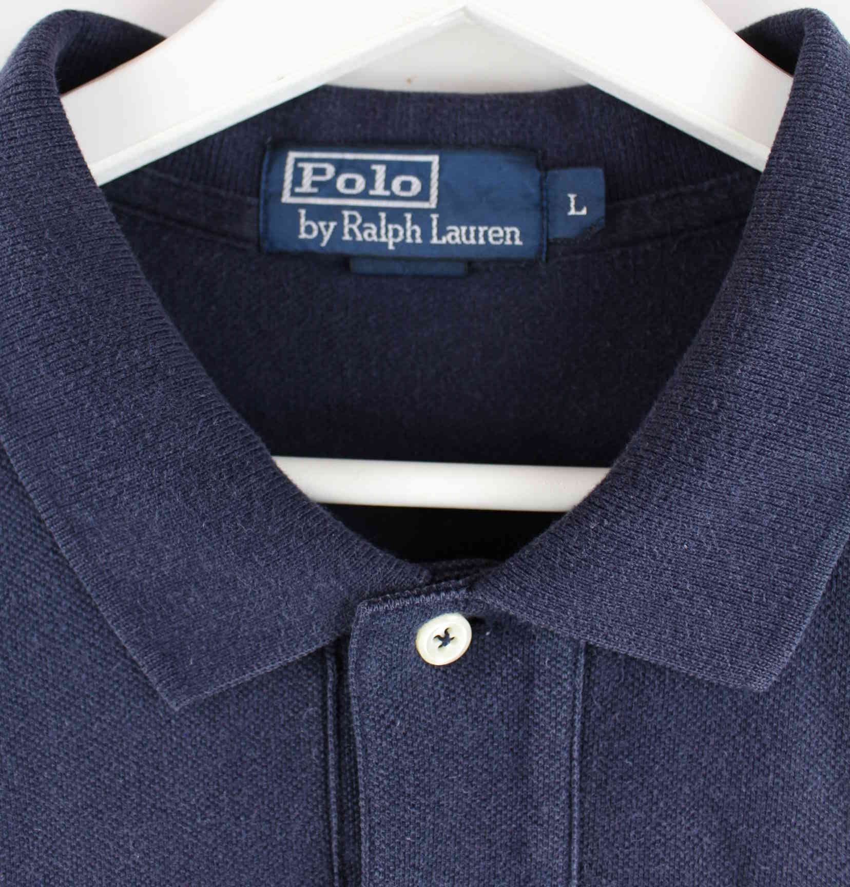 Ralph Lauren y2k Basic Polo Blau XL (detail image 2)