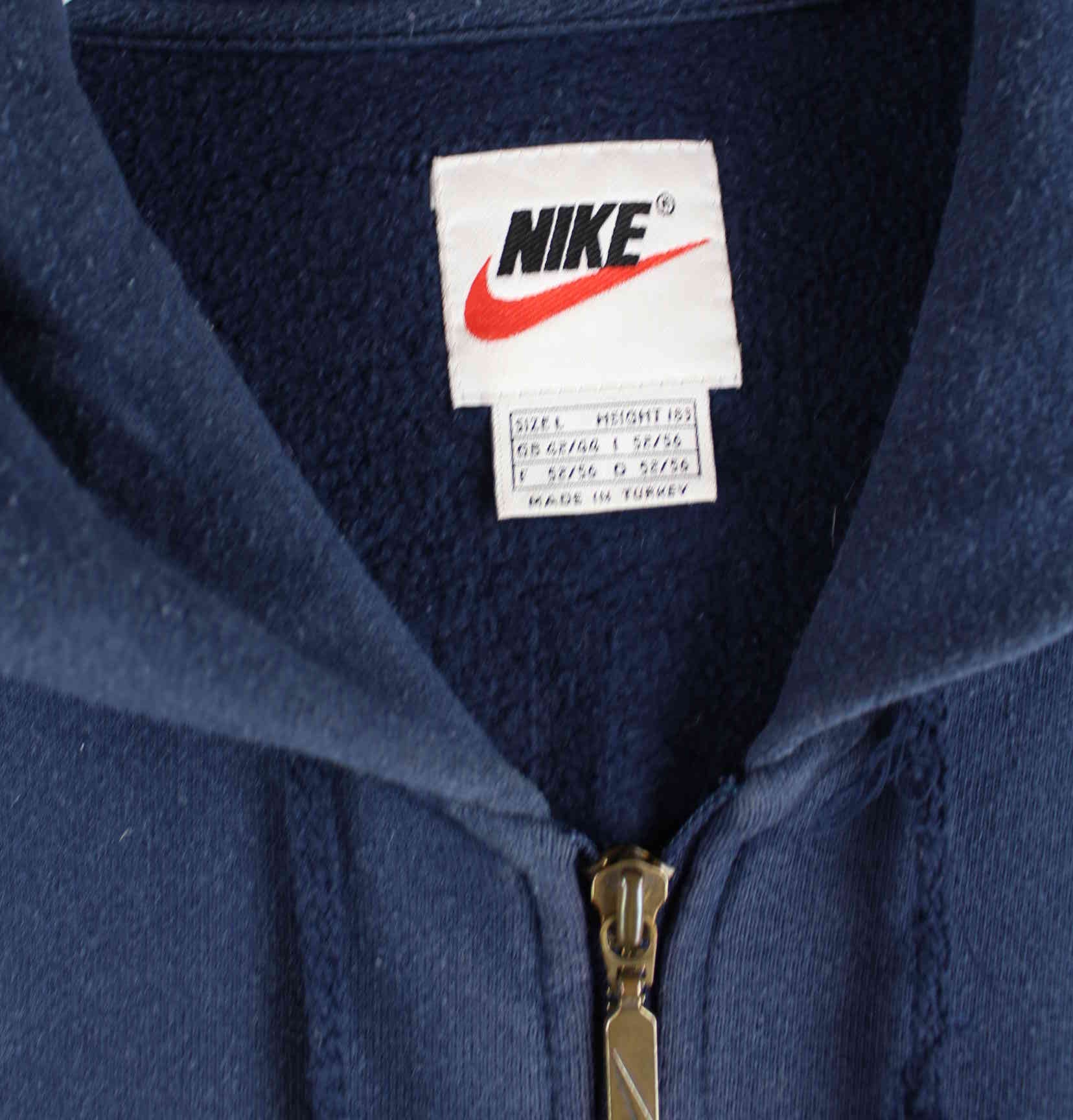 Nike 90s Vintage Zip Hoodie Blau XL (detail image 2)
