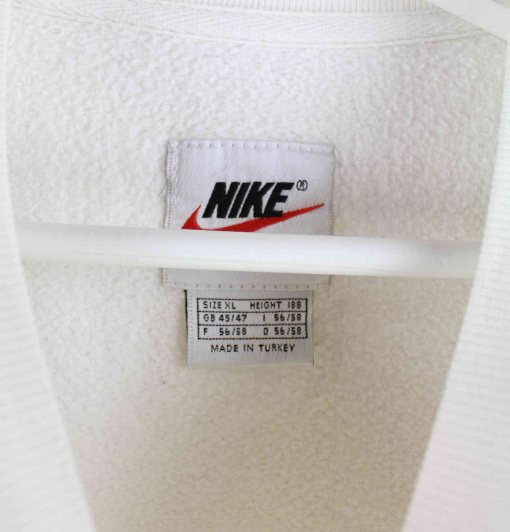 Nike 90s Vintage Big Swoosh Sweater Weiß XL (detail image 2)