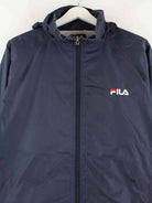 Fila 90s Vintage Regen Jacke Blau XXL (detail image 1)