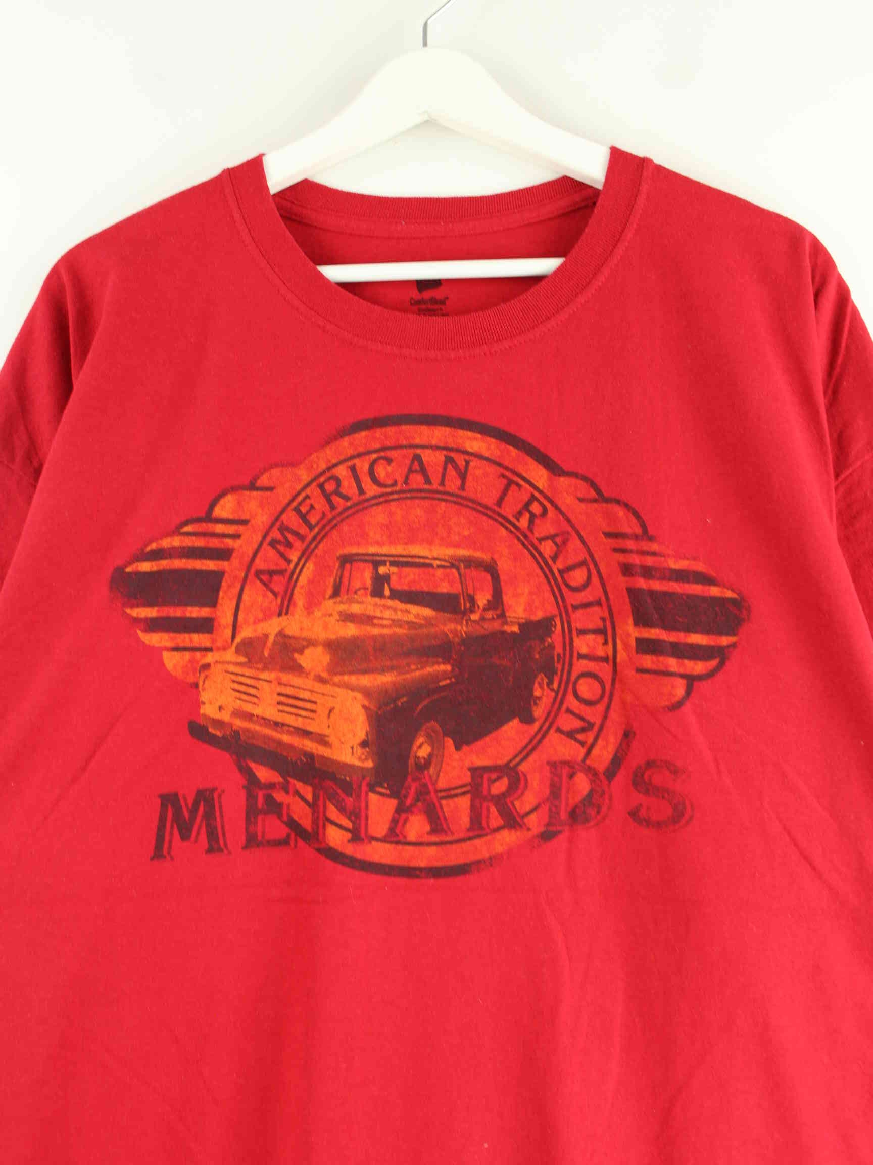 Hanes Menards Print T-Shirt Rot XXL (detail image 1)