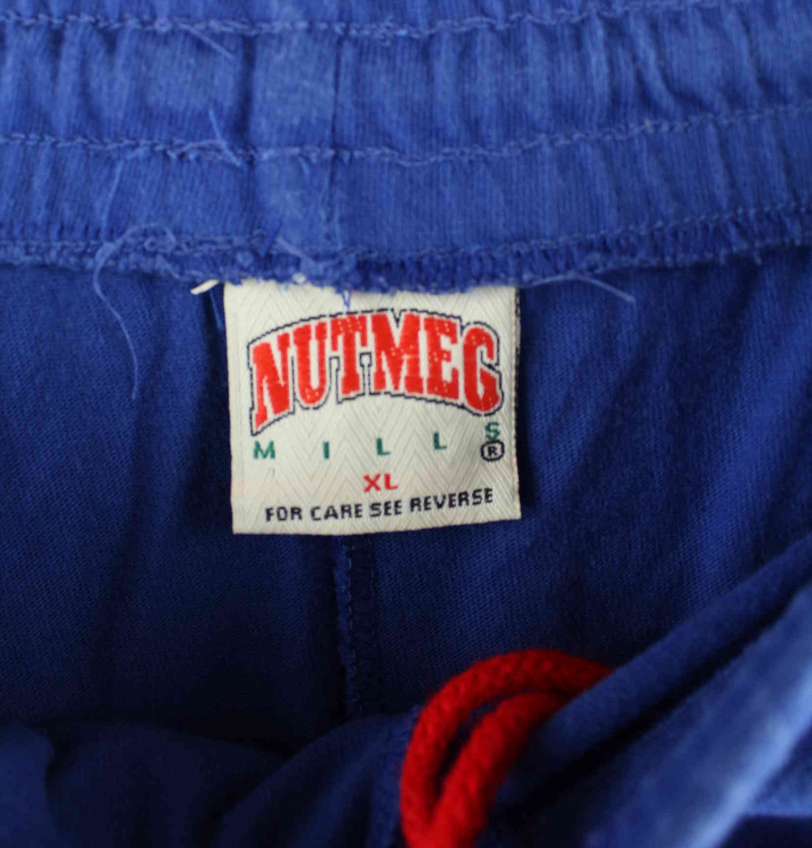 Nutmeg 90s Vintage FC Bayern Shorts Blau XL (detail image 2)