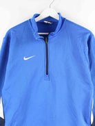 Nike Dri-Fit Print Swoosh Half Zip Sweater Blau S (detail image 1)